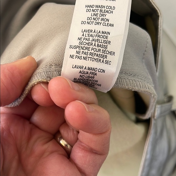 Wayf Silver Metallic Soft Faux Leather Pants - Picture 8 of 11